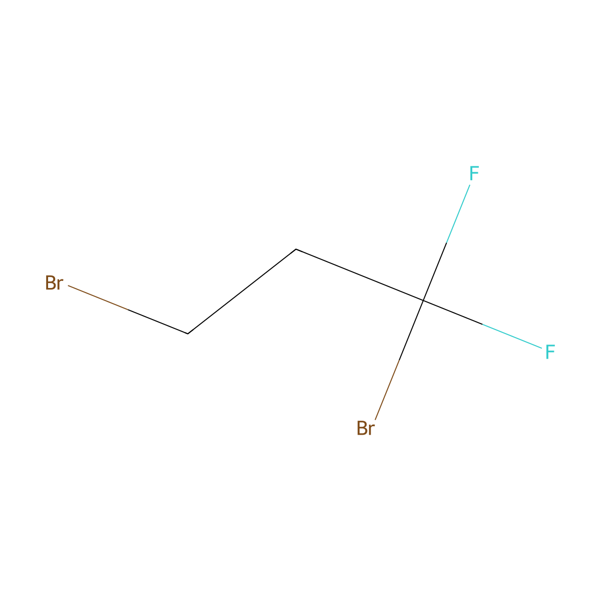 1,3-Dibromo-1,1-difluoropropane molecular structure, CAS 460-25-3