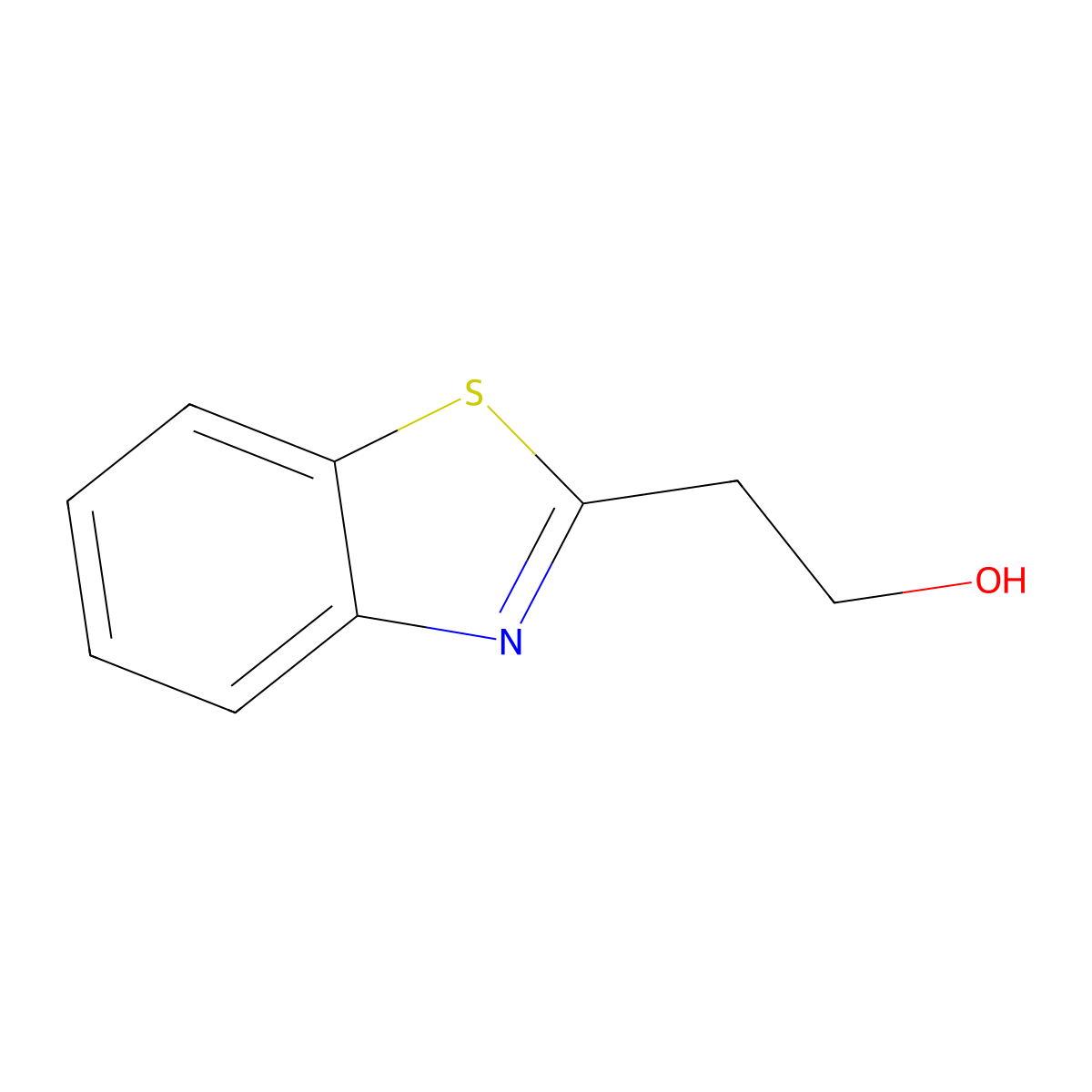2-(Benzo[d]thiazol-2-yl)ethanol molecular structure, CAS 46055-91-8