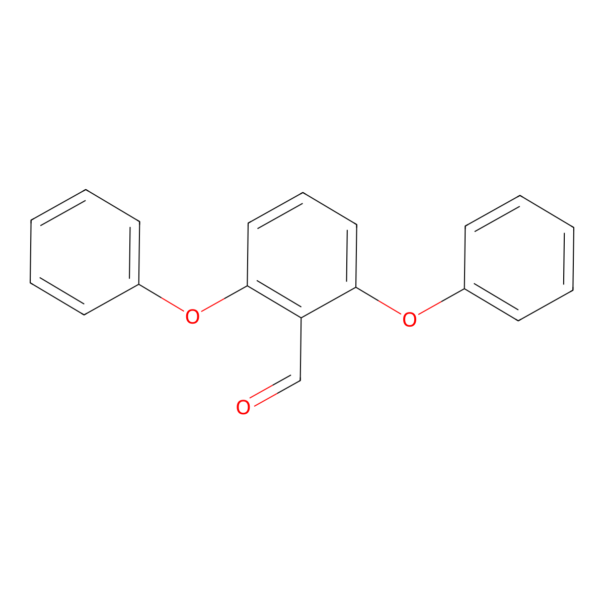2,6-Diphenoxybenzaldehyde molecular structure, CAS 460730-69-2