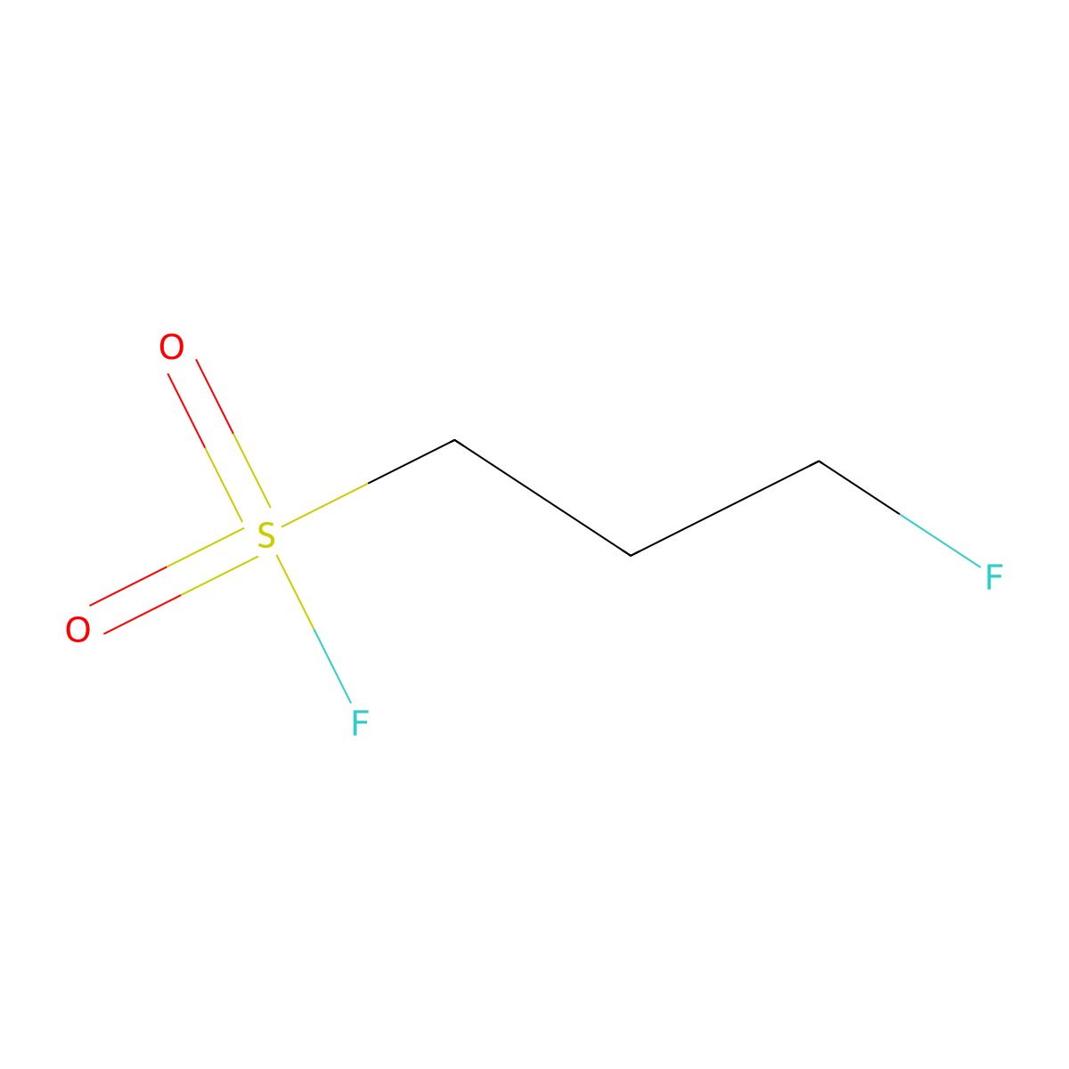 Propanesulfonyl fluoride, 3-fluoro- molecular structure, CAS 461-29-0