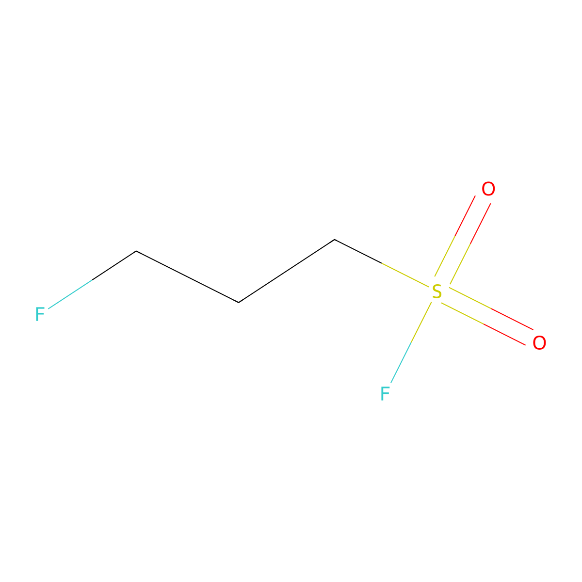 Propanesulfonyl fluoride, 3-fluoro- molecular structure, CAS 461-29-0