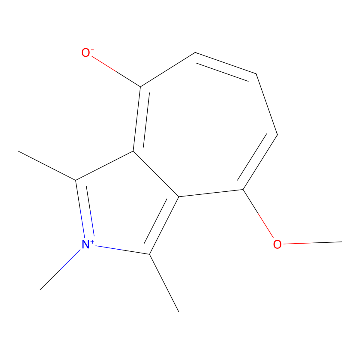 8-methoxy-1,2,3-trimethylcyclohepta[c]pyrrol-4(2H)-one molecular structure, CAS 461437-28-5