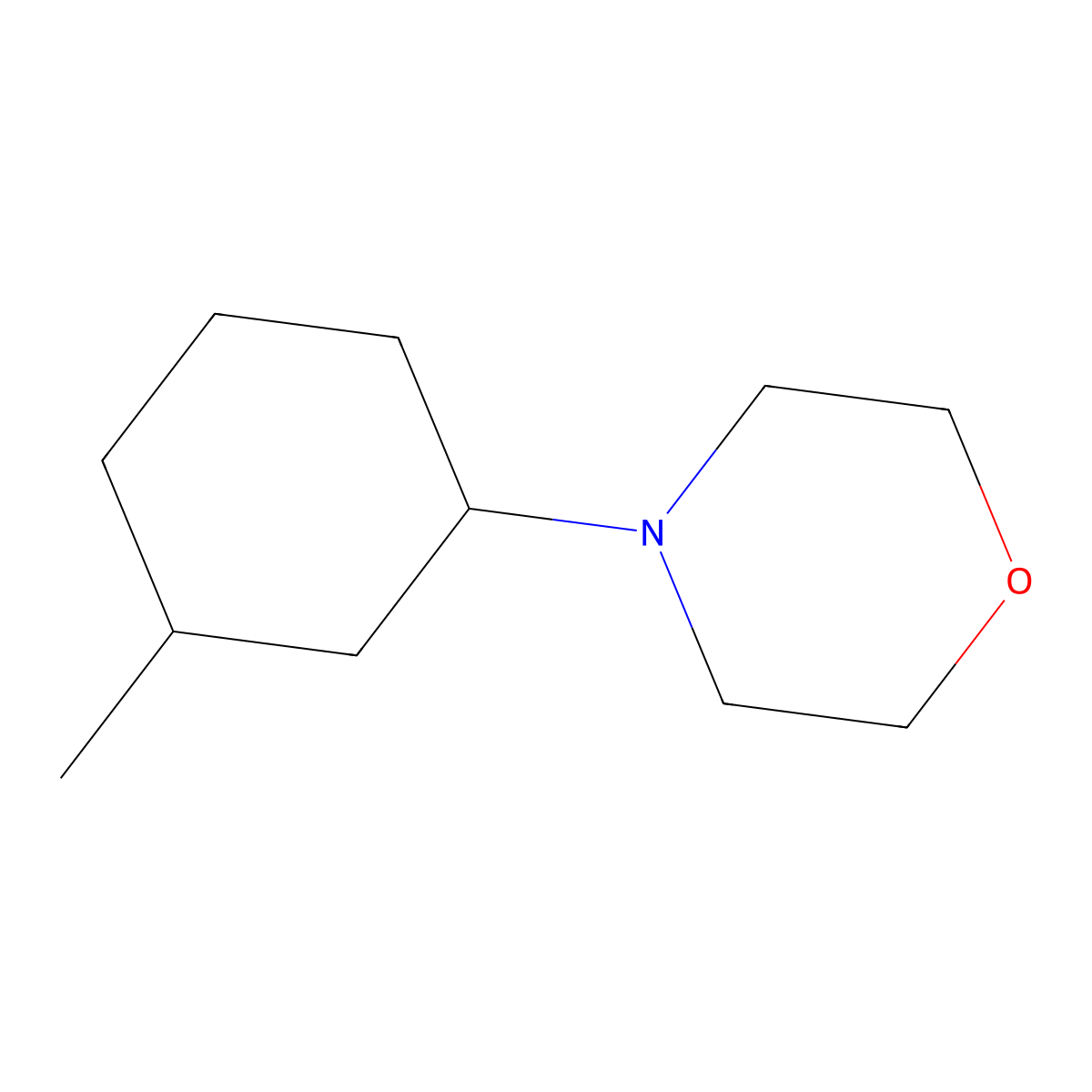 4-(3-Methylcyclohexyl)morpholine molecular structure, CAS 46179-99-1