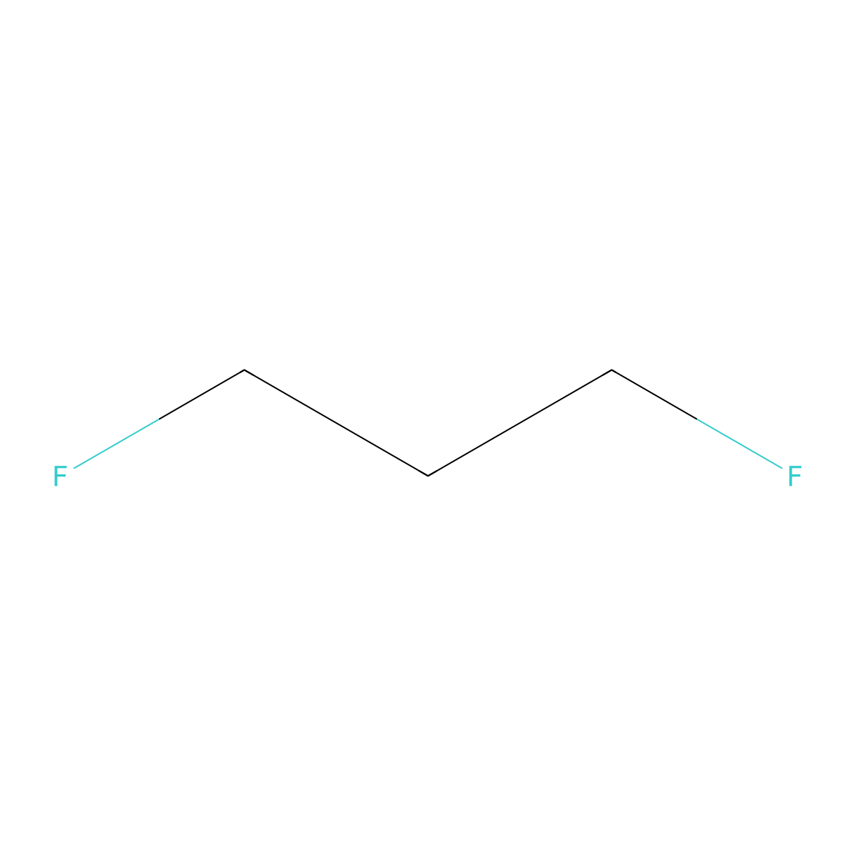Propane, 1,3-difluoro- molecular structure, CAS 462-39-5