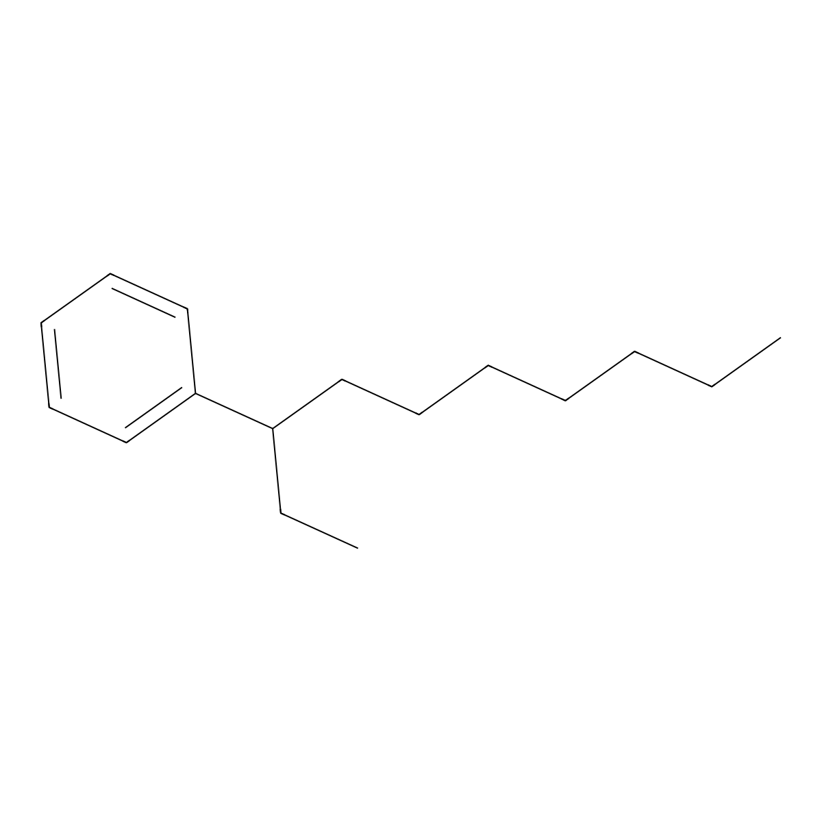 3-Phenyldecane molecular structure, CAS 4621-36-7