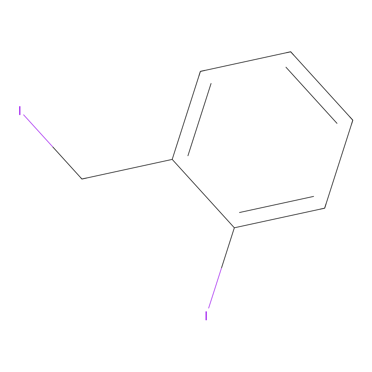 1-Iodo-2-(iodomethyl)benzene molecular structure, CAS 4622-38-2