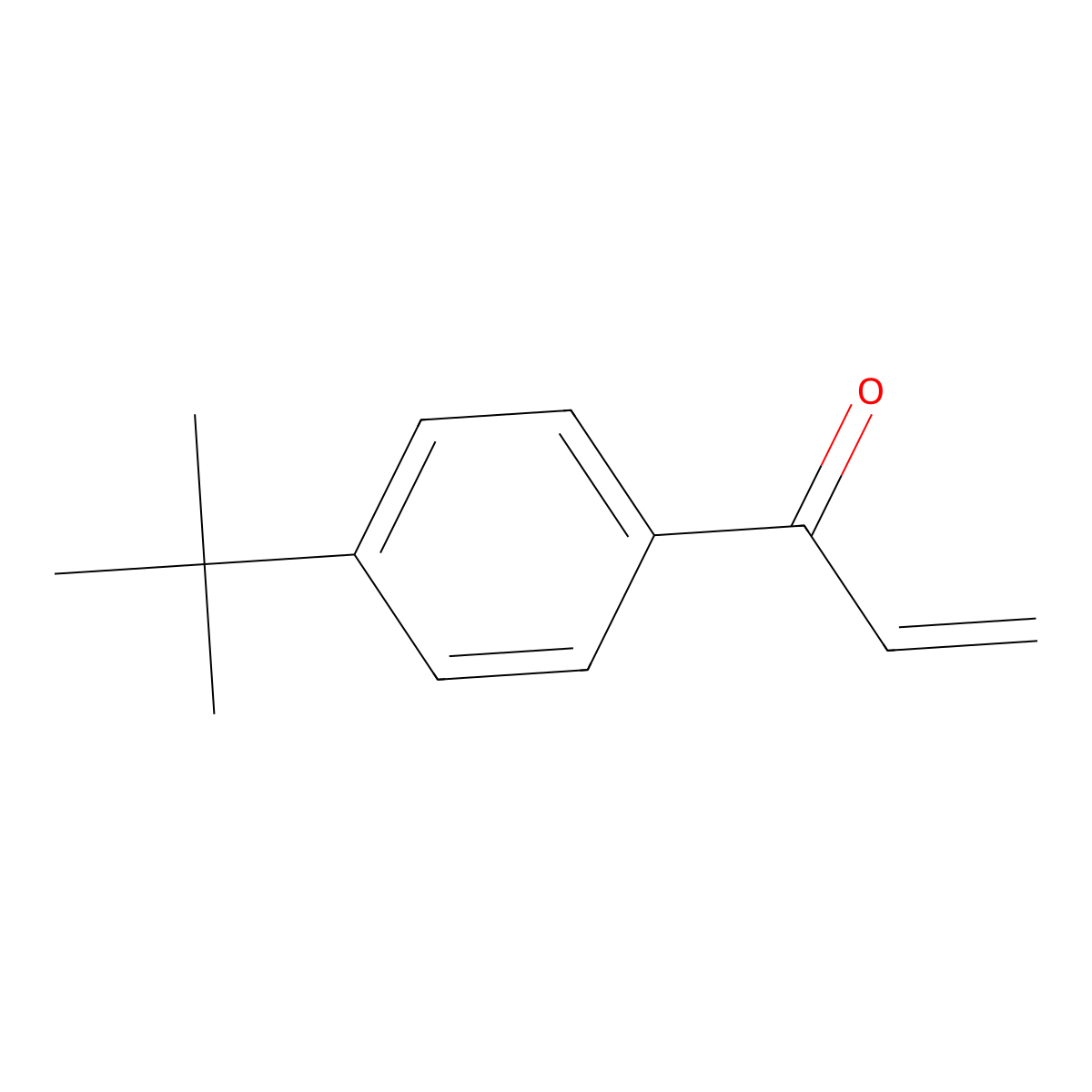 1-(4-Tert-butylphenyl)prop-2-en-1-one molecular structure, CAS 46249-51-8