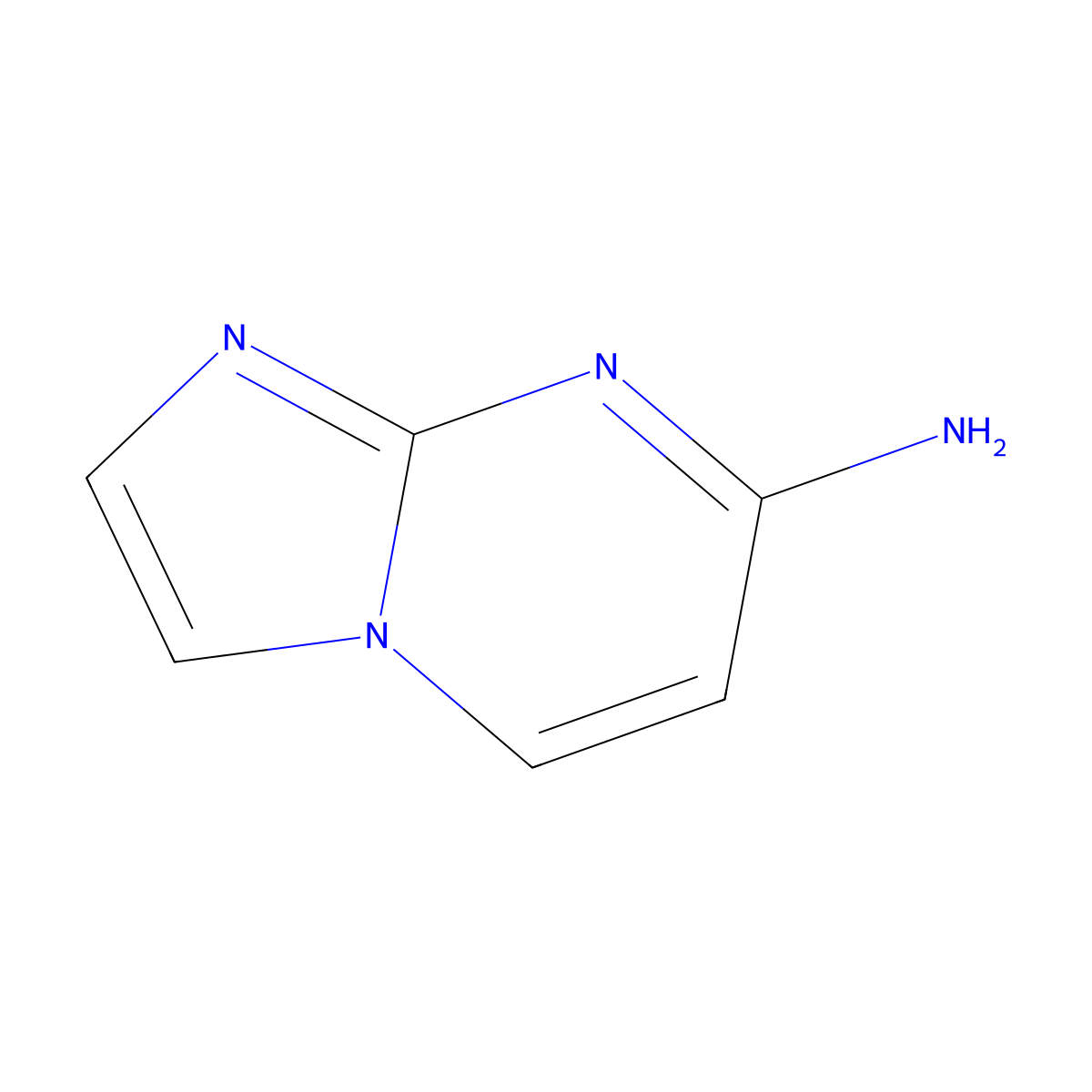 Imidazo[1,2-A]pyrimidin-7-amine molecular structure, CAS 462651-80-5