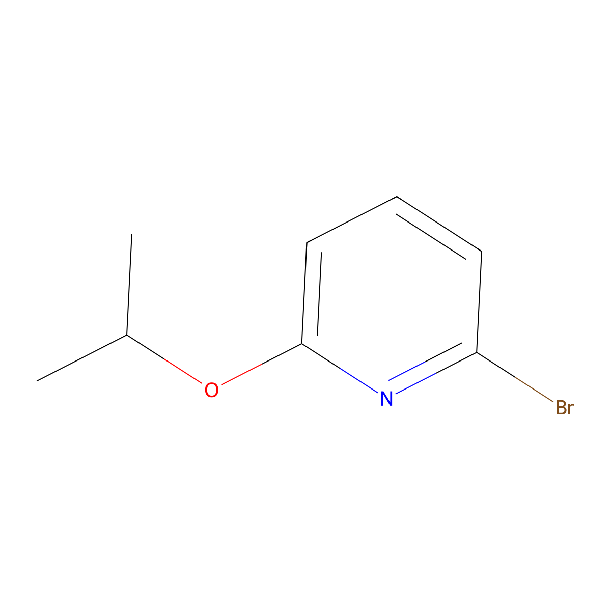 2-Bromo-6-isopropoxypyridine molecular structure, CAS 463336-87-0