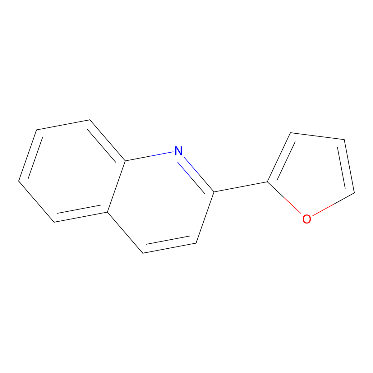 2-(Furan-2-YL)quinoline molecular structure, CAS 4637-63-2