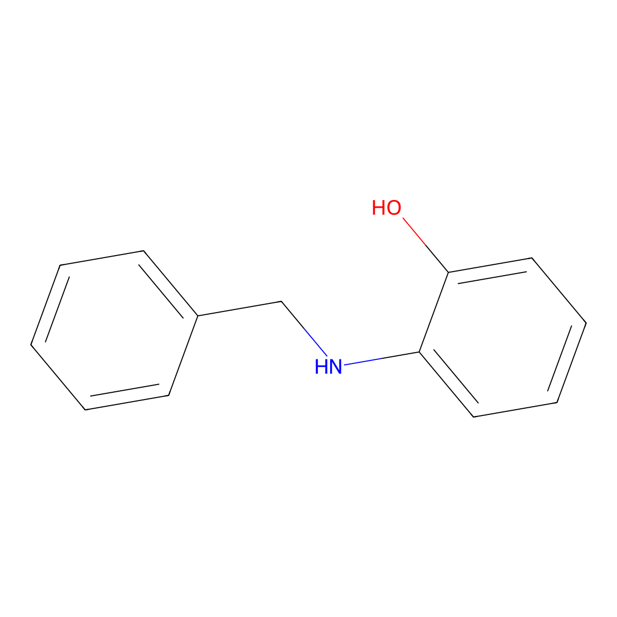 2-(Benzylamino)phenol molecular structure, CAS 46425-95-0