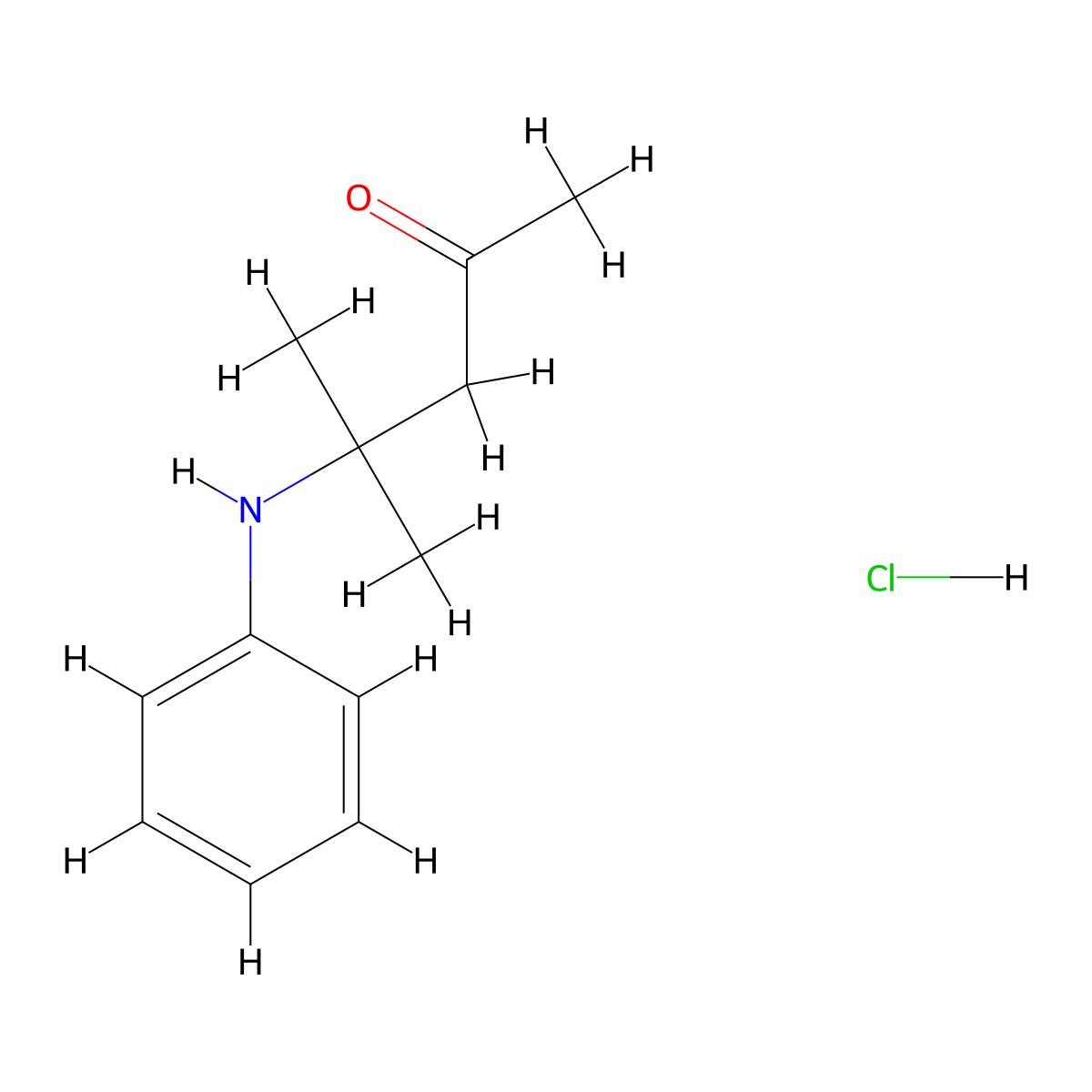 4-Anilino-4-methyl-2-pentanone hydrochloride molecular structure, CAS 464876-42-4