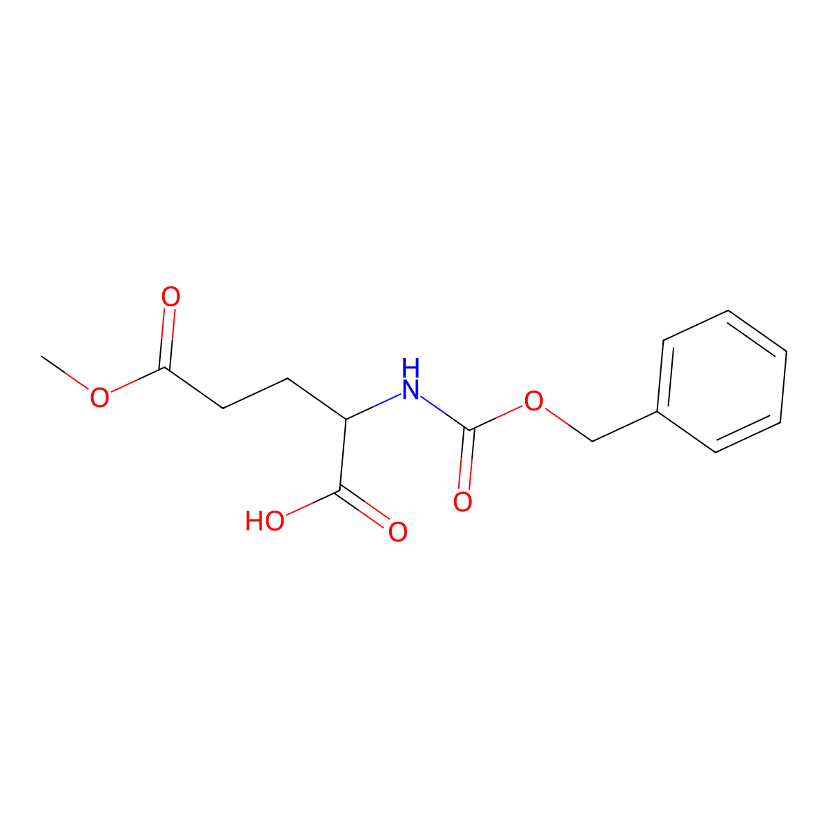 Z-Glu(ome)-OH molecular structure, CAS 4652-65-7