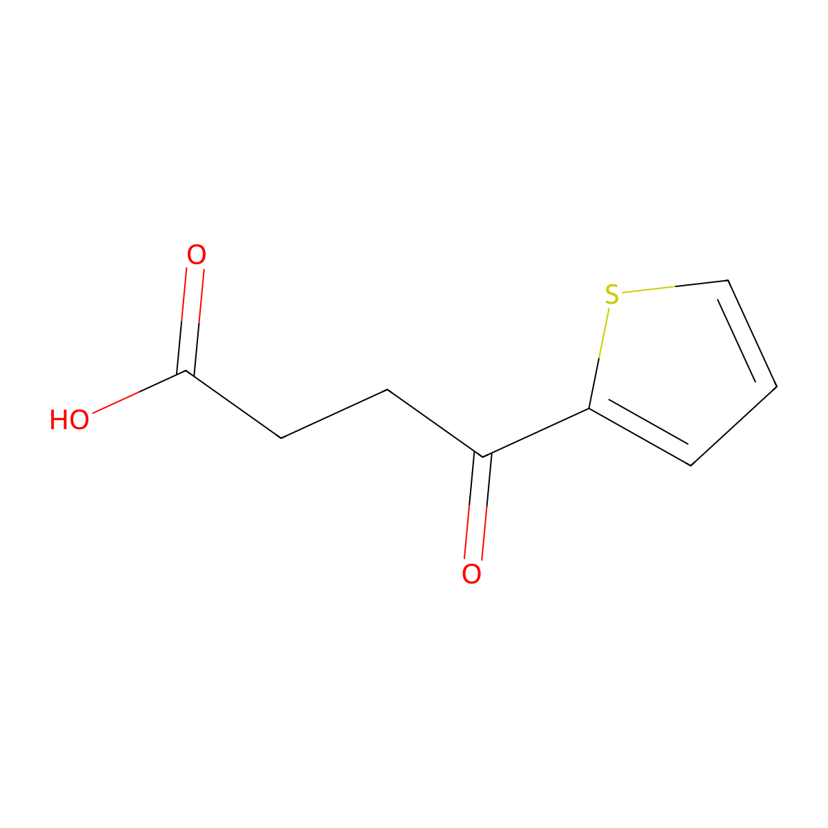 3-(2-Thenoyl)propionic acid molecular structure, CAS 4653-08-1