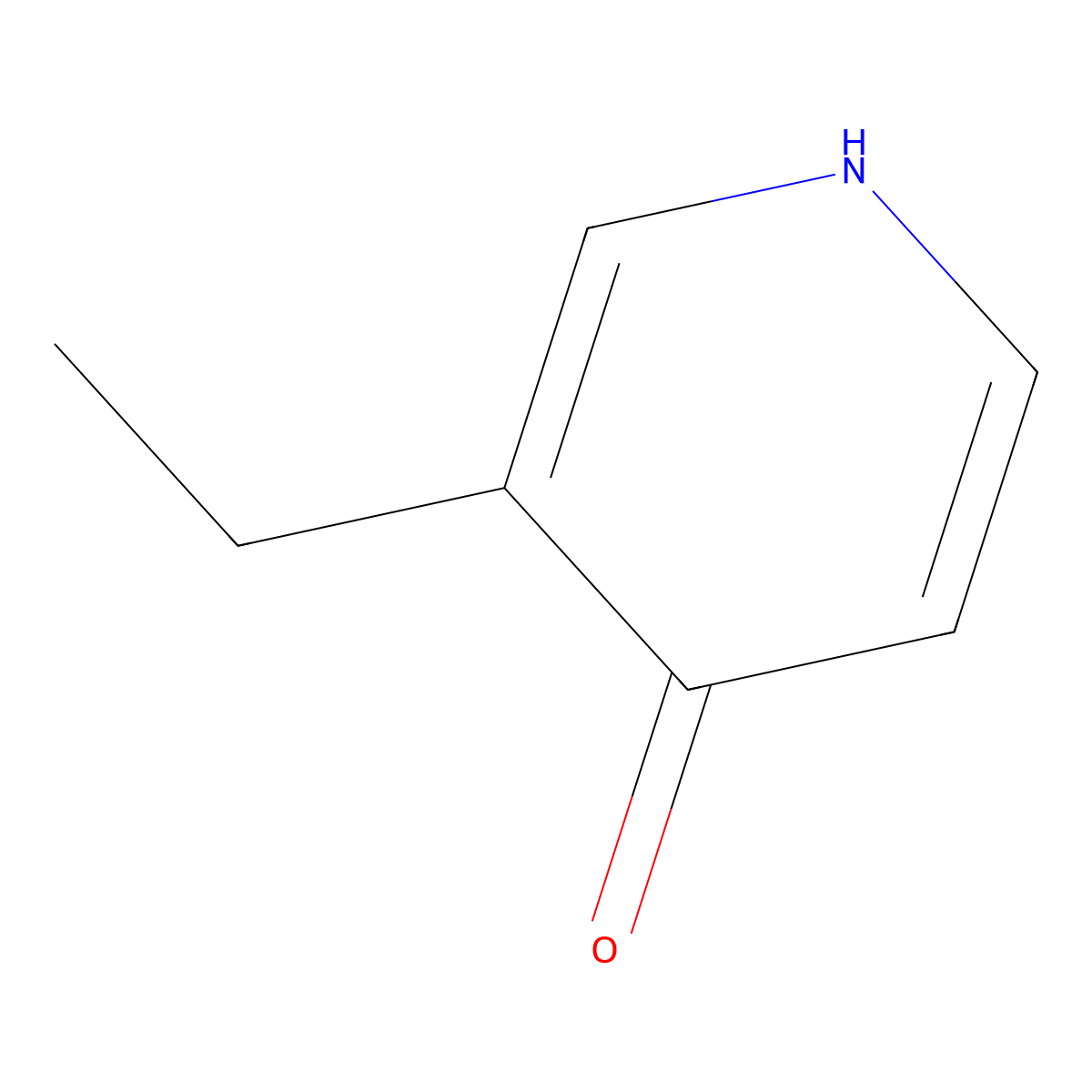 3-Ethylpyridin-4-OL molecular structure, CAS 465519-17-9