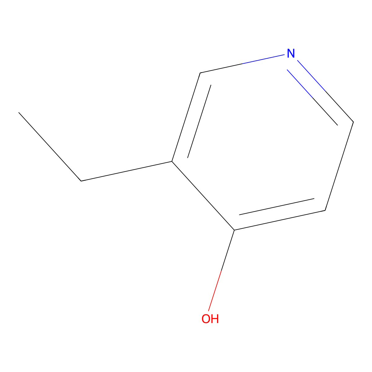 3-Ethylpyridin-4-OL molecular structure, CAS 465519-17-9