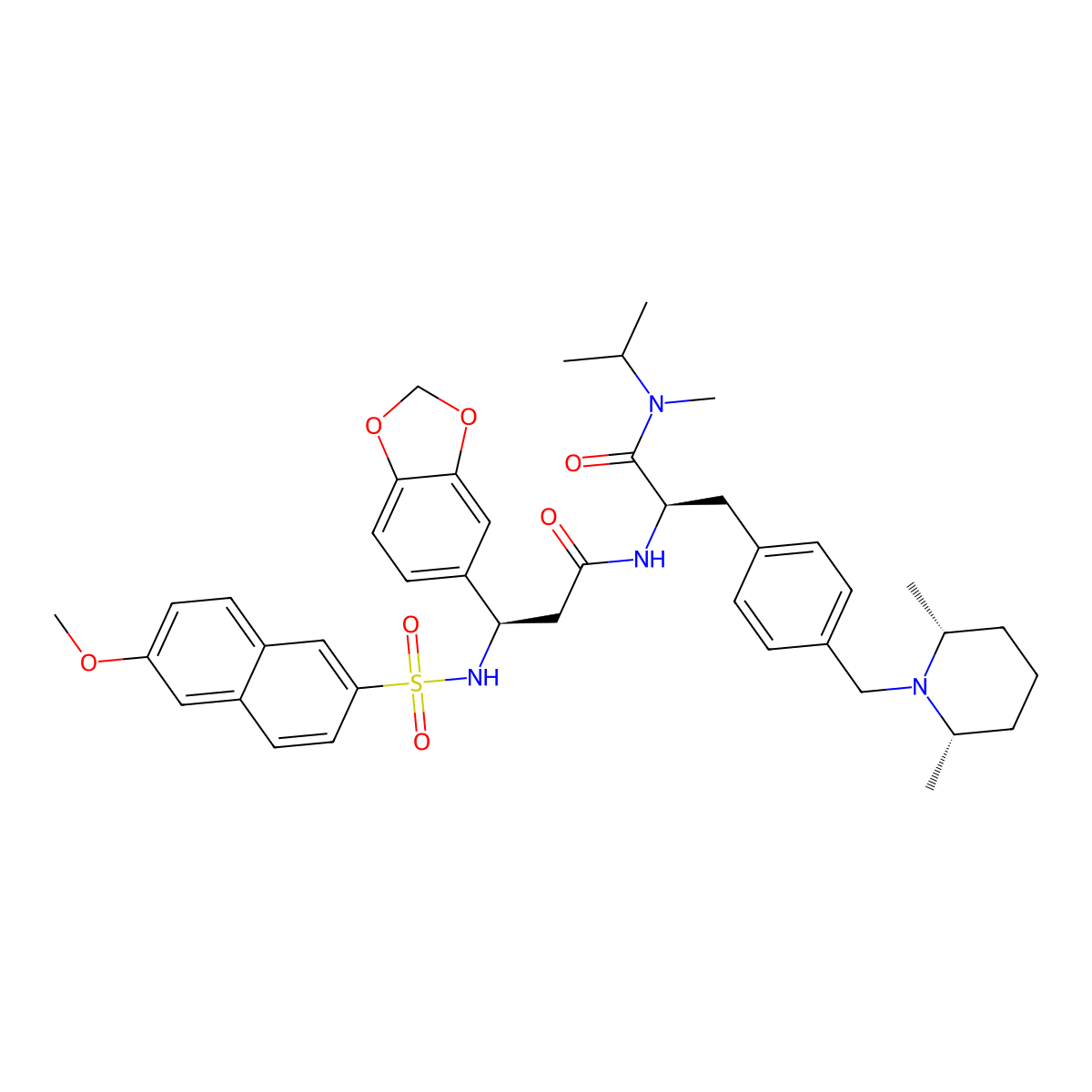 Ssr-240612 free base molecular structure, CAS 465539-70-2