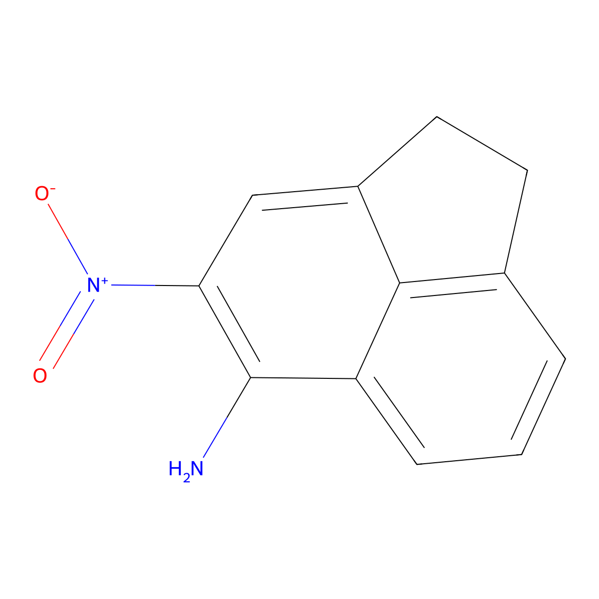 5-Amino-4-nitroacenaphthene molecular structure, CAS 4657-95-8