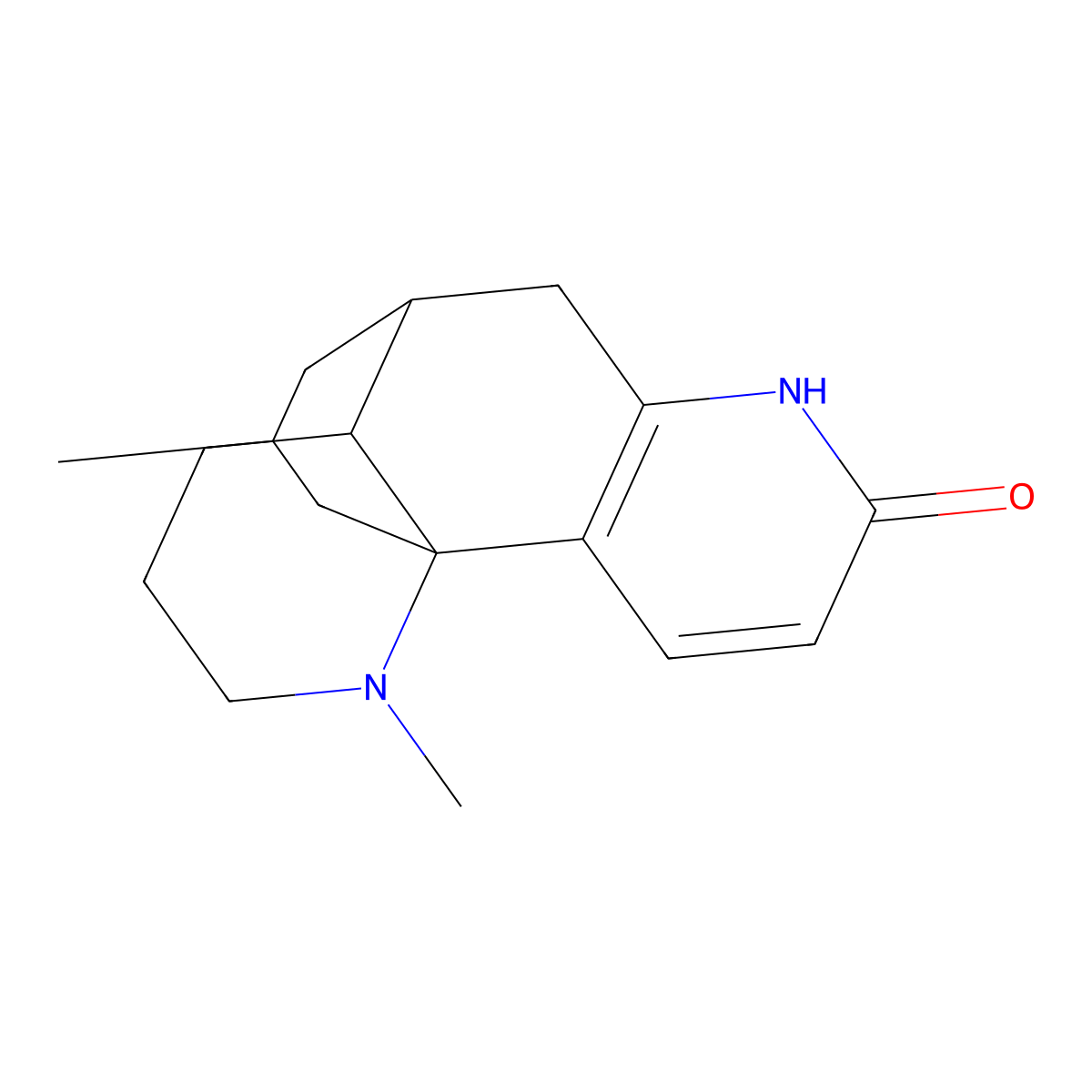beta-Obscurine molecular structure, CAS 467-79-8