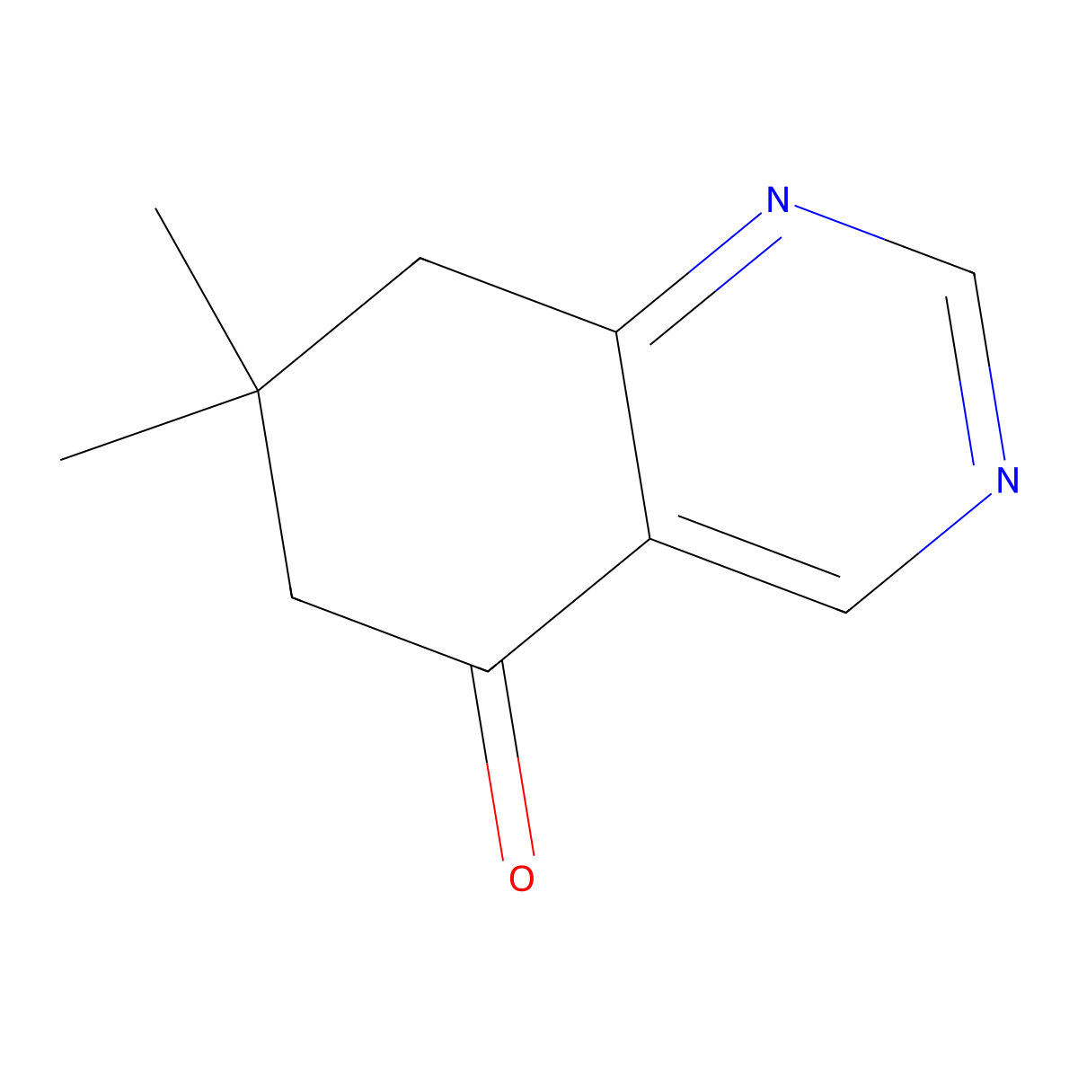 7,7-Dimethyl-5,6,7,8-tetrahydroquinazolin-5-one molecular structure, CAS 467225-63-4