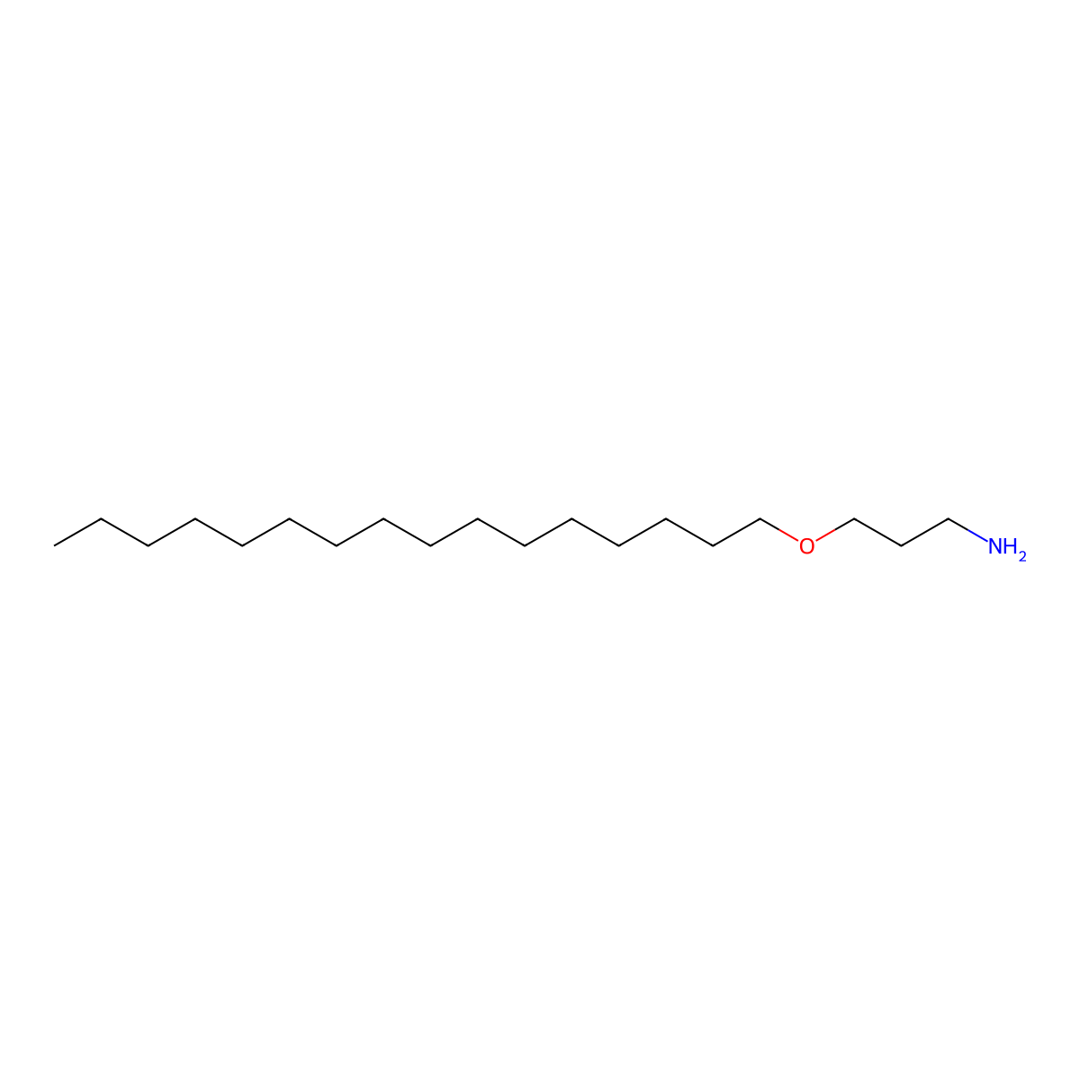 1-Propanamine, 3-(hexadecyloxy)- molecular structure, CAS 4673-33-0