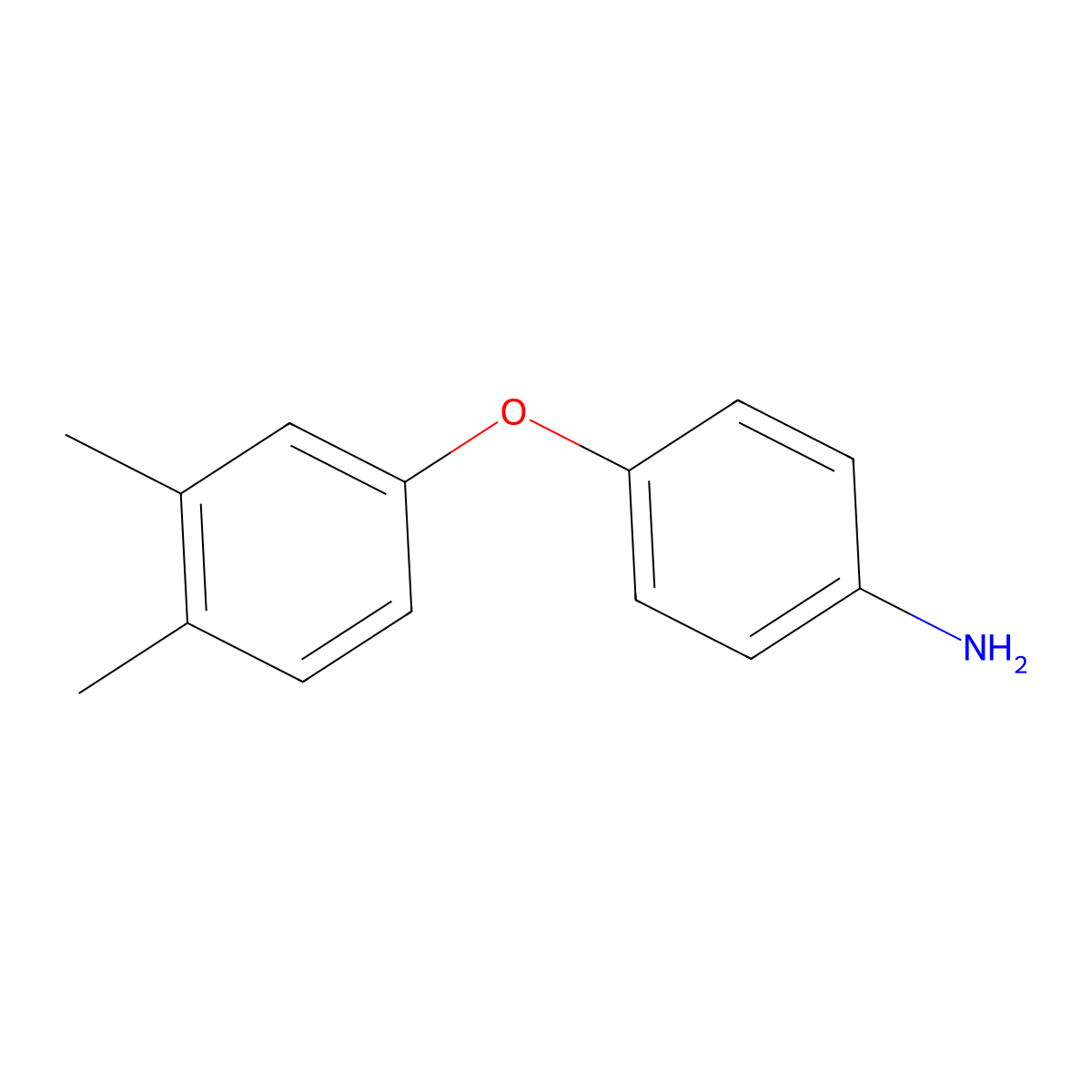 4-(3,4-Dimethylphenoxy)aniline molecular structure, CAS 46731-94-6