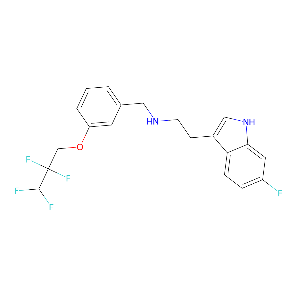 Idalopirdine molecular structure, CAS 467459-31-0