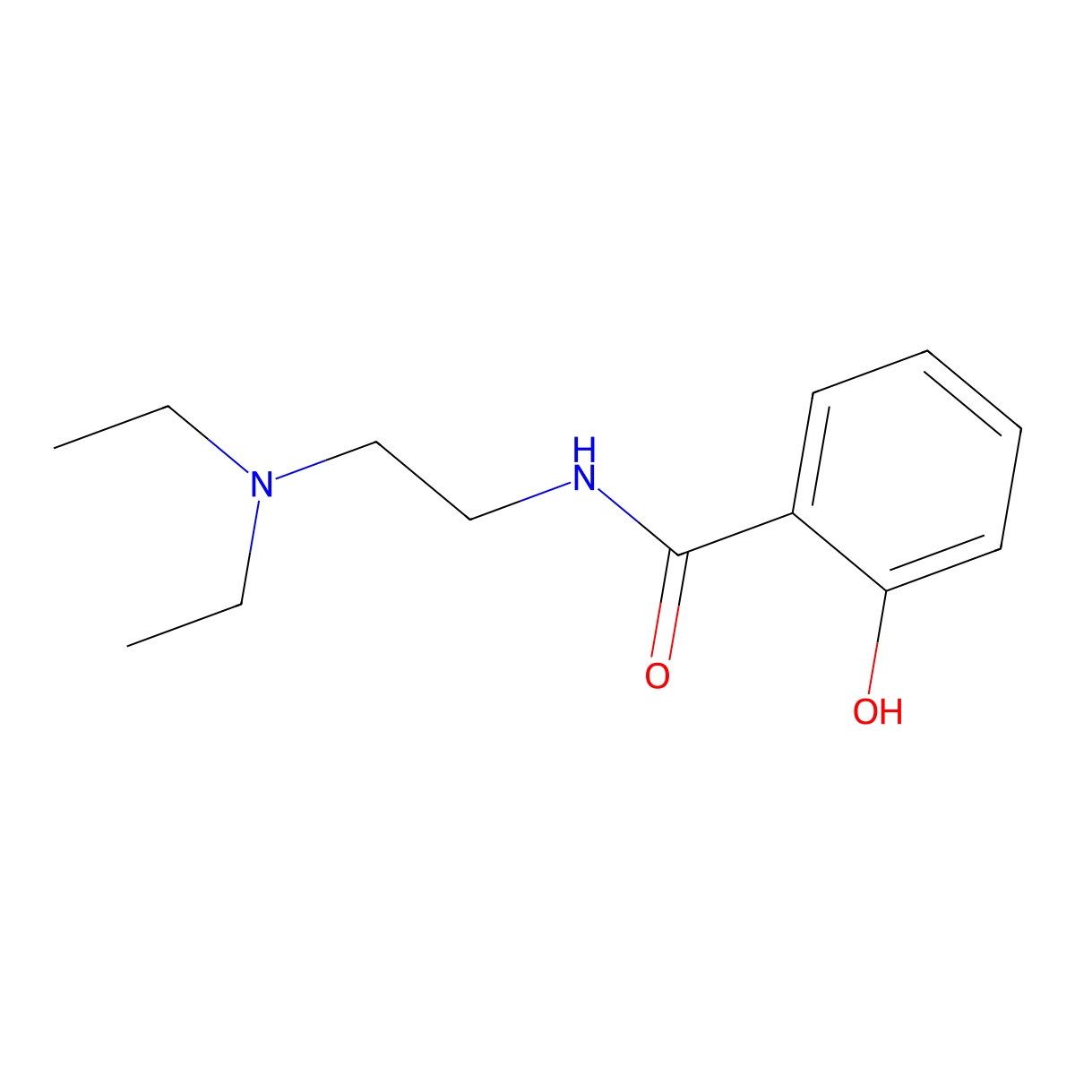 Saletamide molecular structure, CAS 46803-81-0