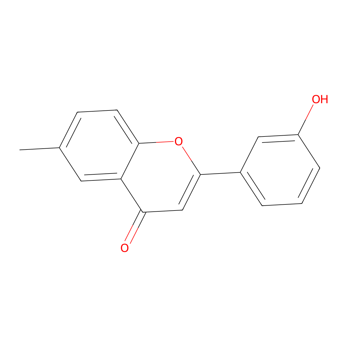 3'-Hydroxy-6-methylflavone molecular structure, CAS 468060-75-5