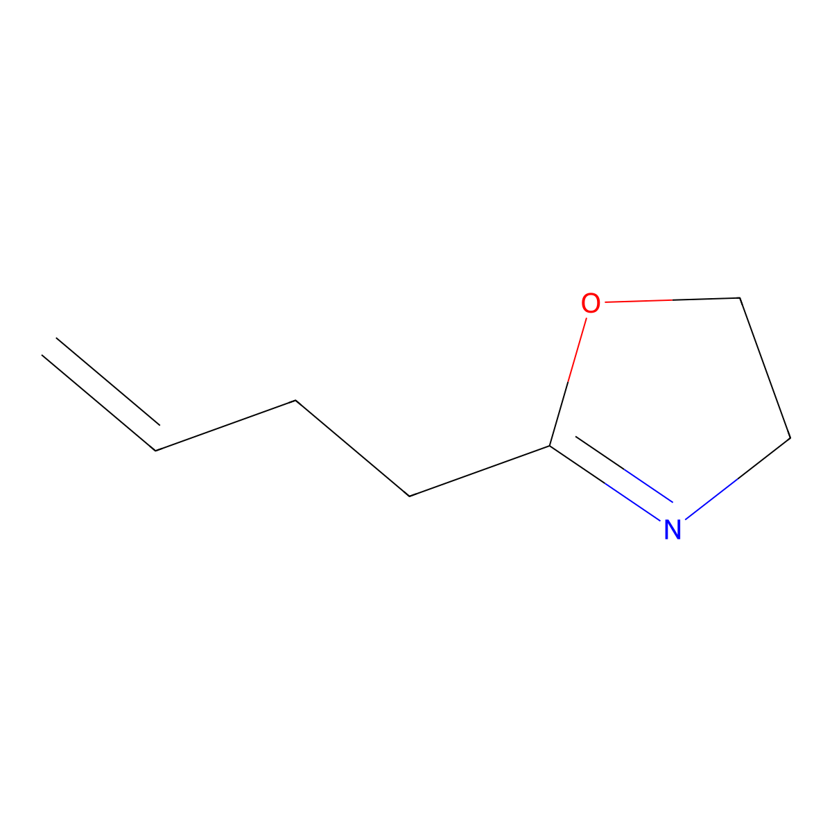 2-(3-Butenyl)-2-oxazoline molecular structure, CAS 468081-68-7