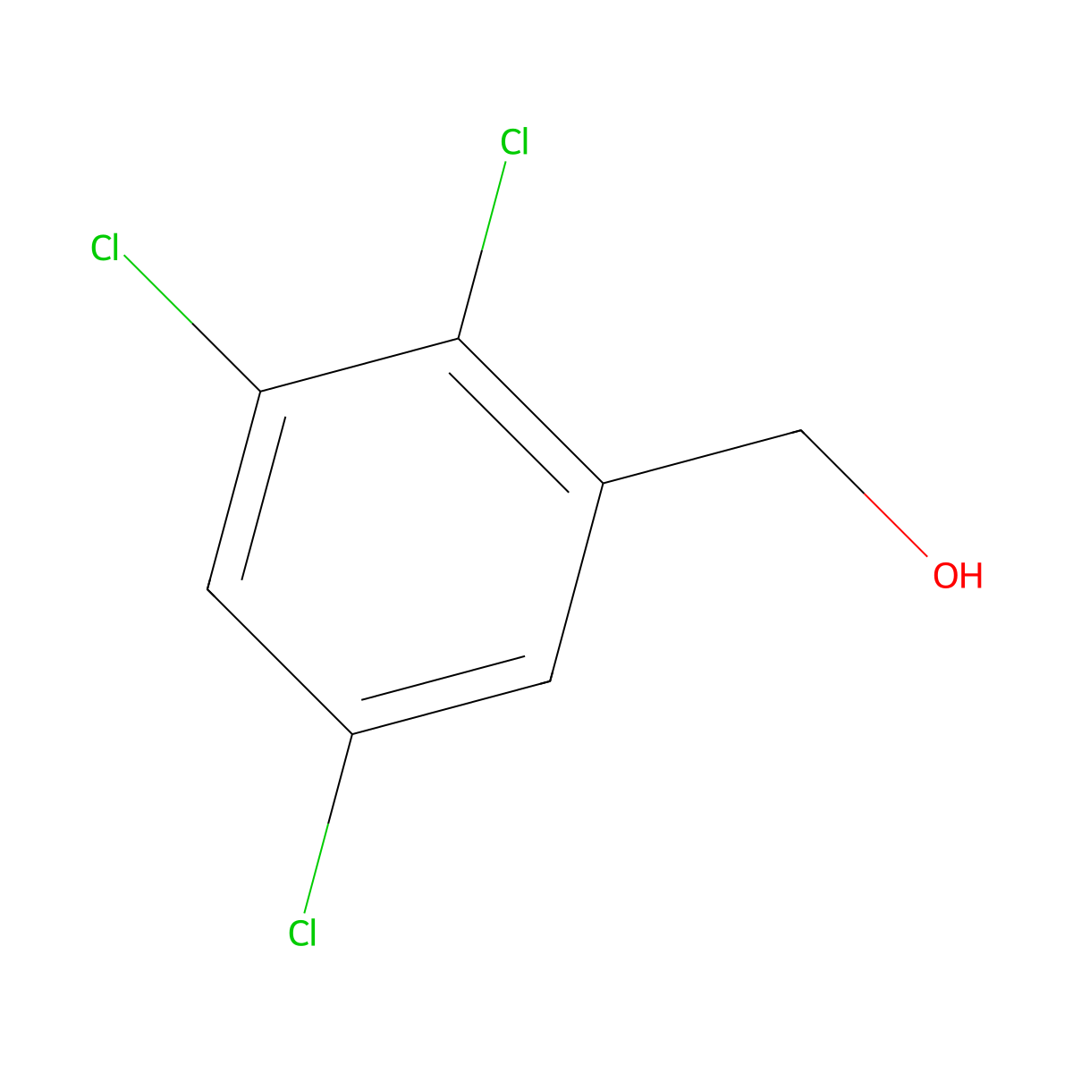 Benzene, 1,2,5-trichloro-3-methoxy- molecular structure, CAS 4681-17-8