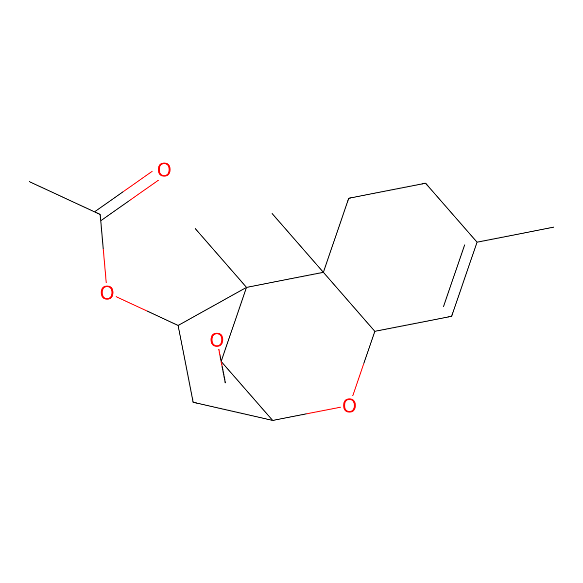 Trichodermin molecular structure, CAS 4682-50-2