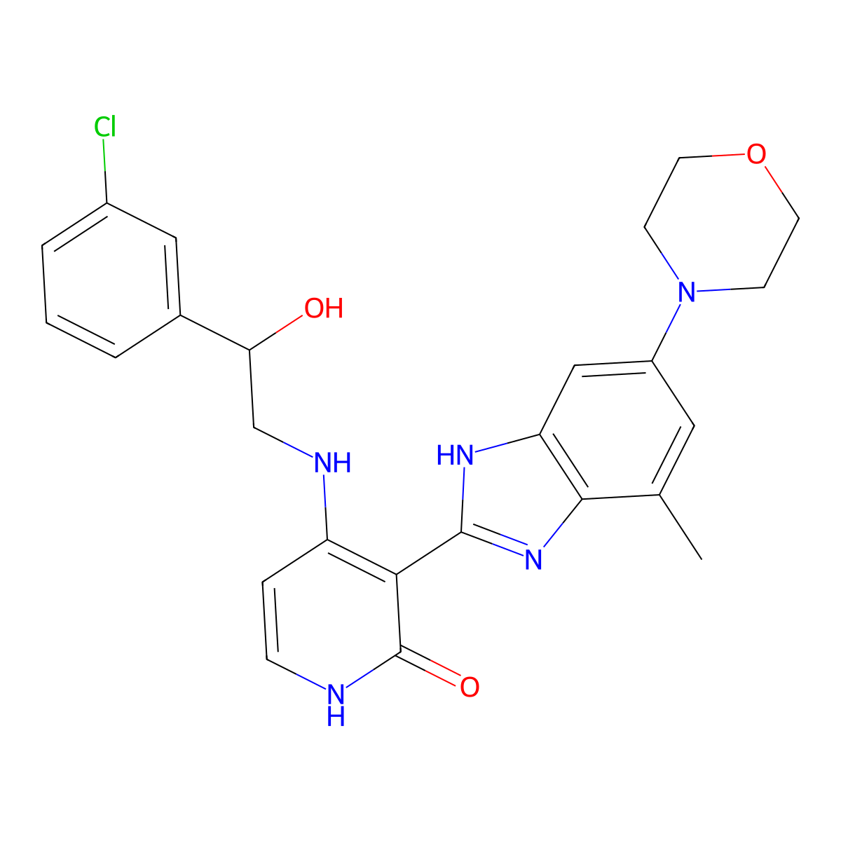 Bms-536924 molecular structure, CAS 468740-43-4