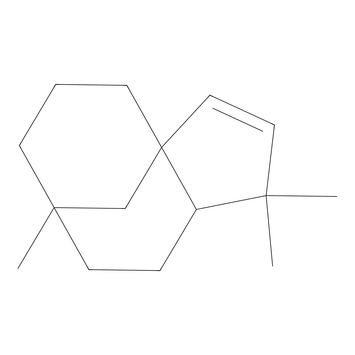 Clovene molecular structure, CAS 469-92-1