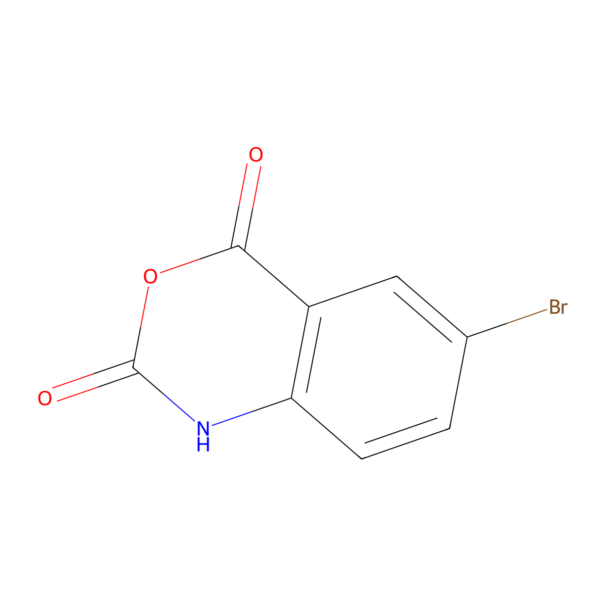 5-Bromoisatoic Anhydride molecular structure, CAS 4692-98-2