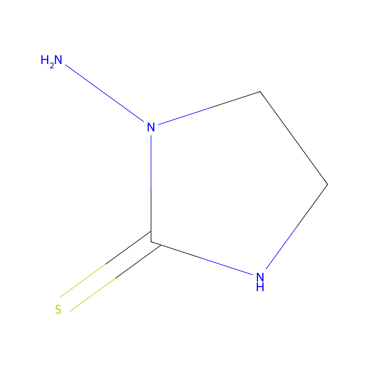 1-Aminoimidazolidine-2-thione molecular structure, CAS 4697-42-1
