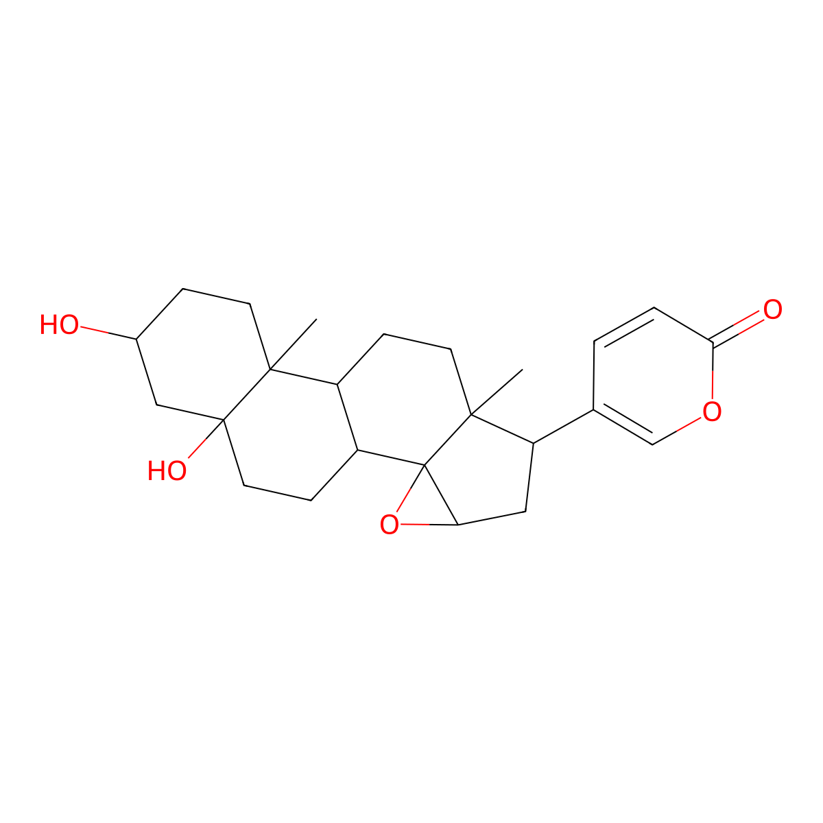 Marinobufagenin molecular structure, CAS 470-42-8
