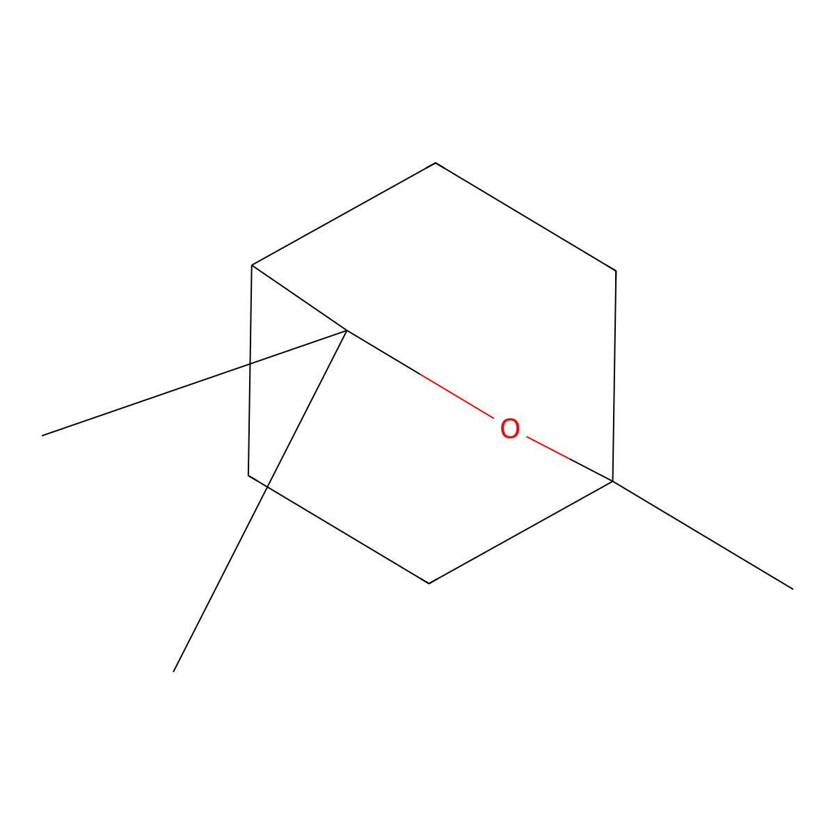 1,8-Cineole molecular structure, CAS 470-82-6