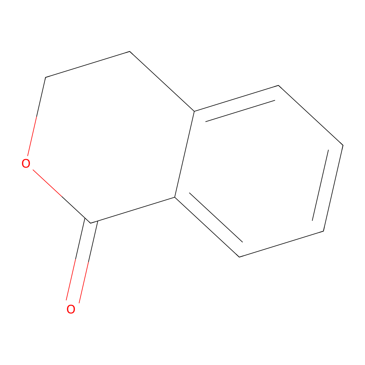 3,4-Dihydroisocoumarin molecular structure, CAS 4702-34-5