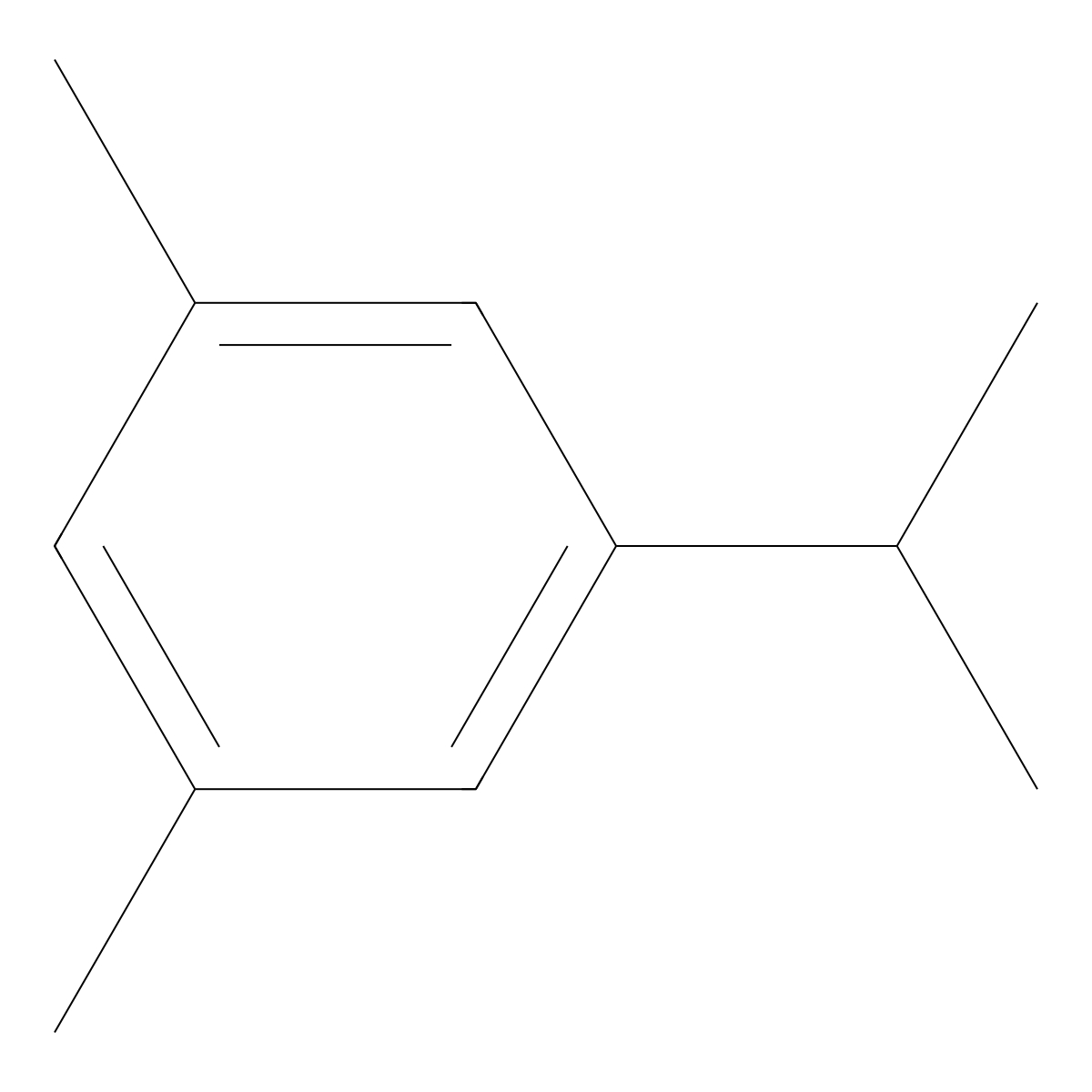 5-Isopropyl-m-xylene molecular structure, CAS 4706-90-5