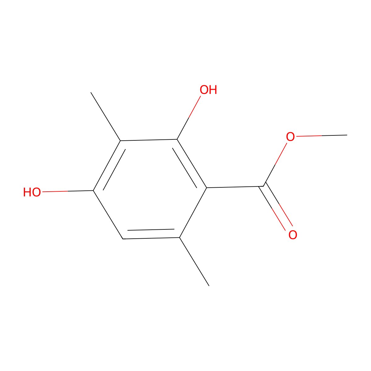 Atraric Acid molecular structure, CAS 4707-47-5