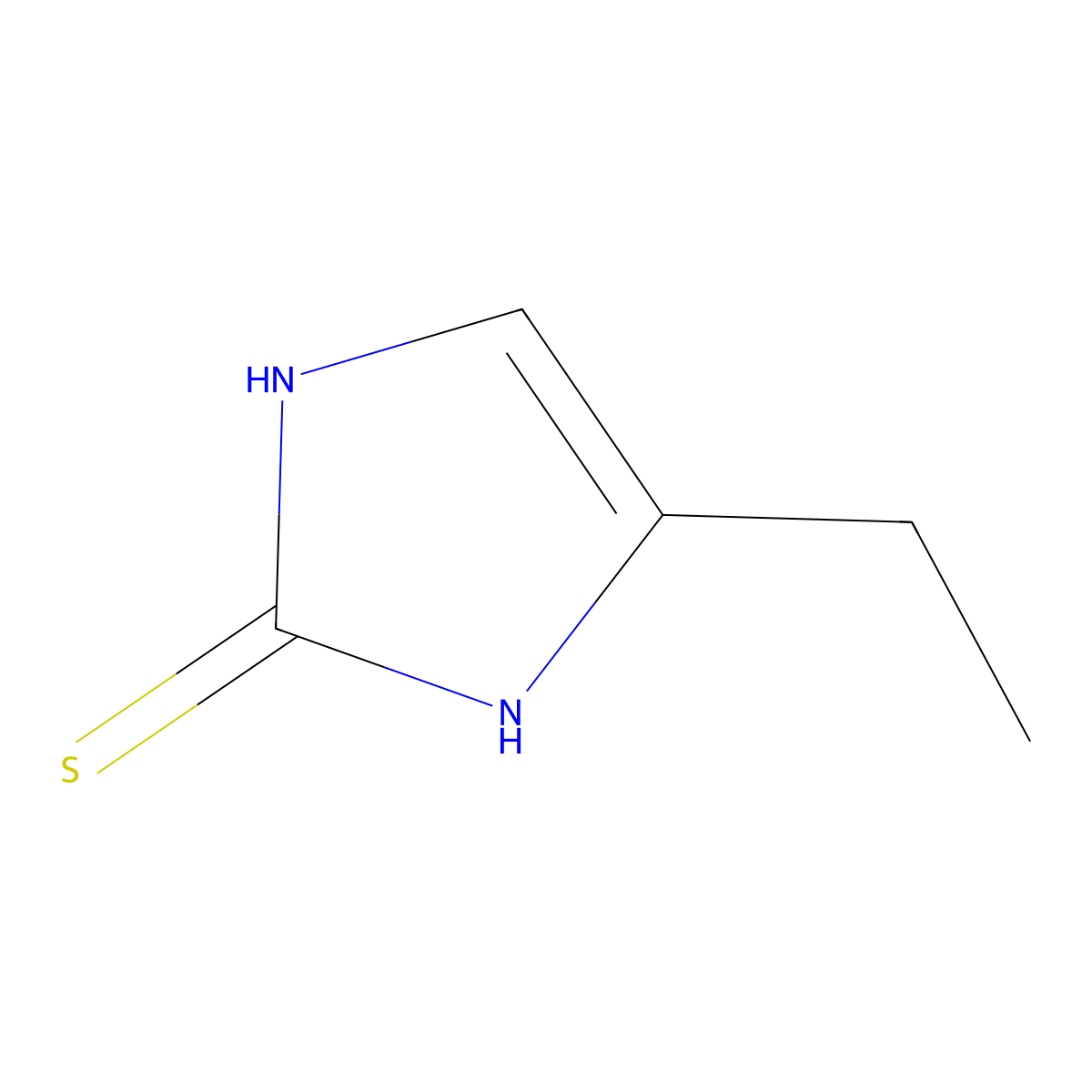 4-ethyl-1H-imidazole-2-thiol molecular structure, CAS 4708-63-8