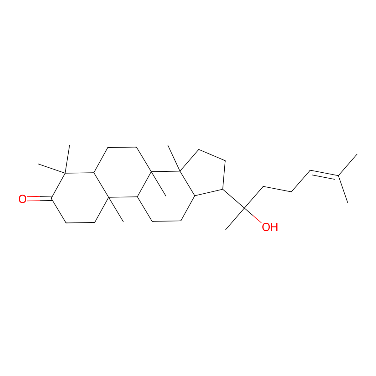 Dipterocarpol molecular structure, CAS 471-69-2