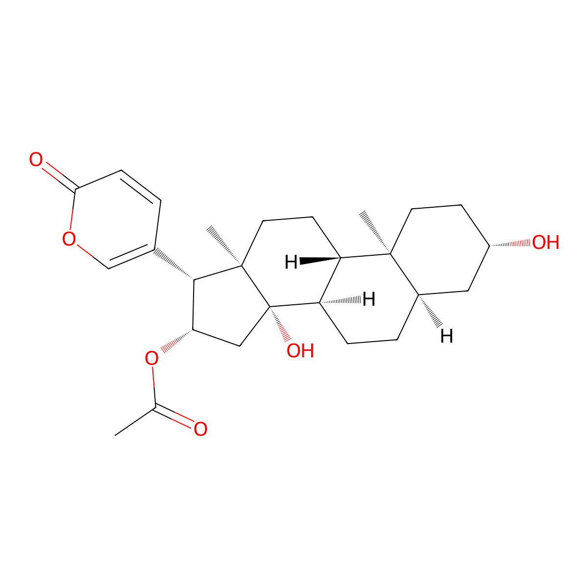 Bufotalin molecular structure, CAS 471-95-4