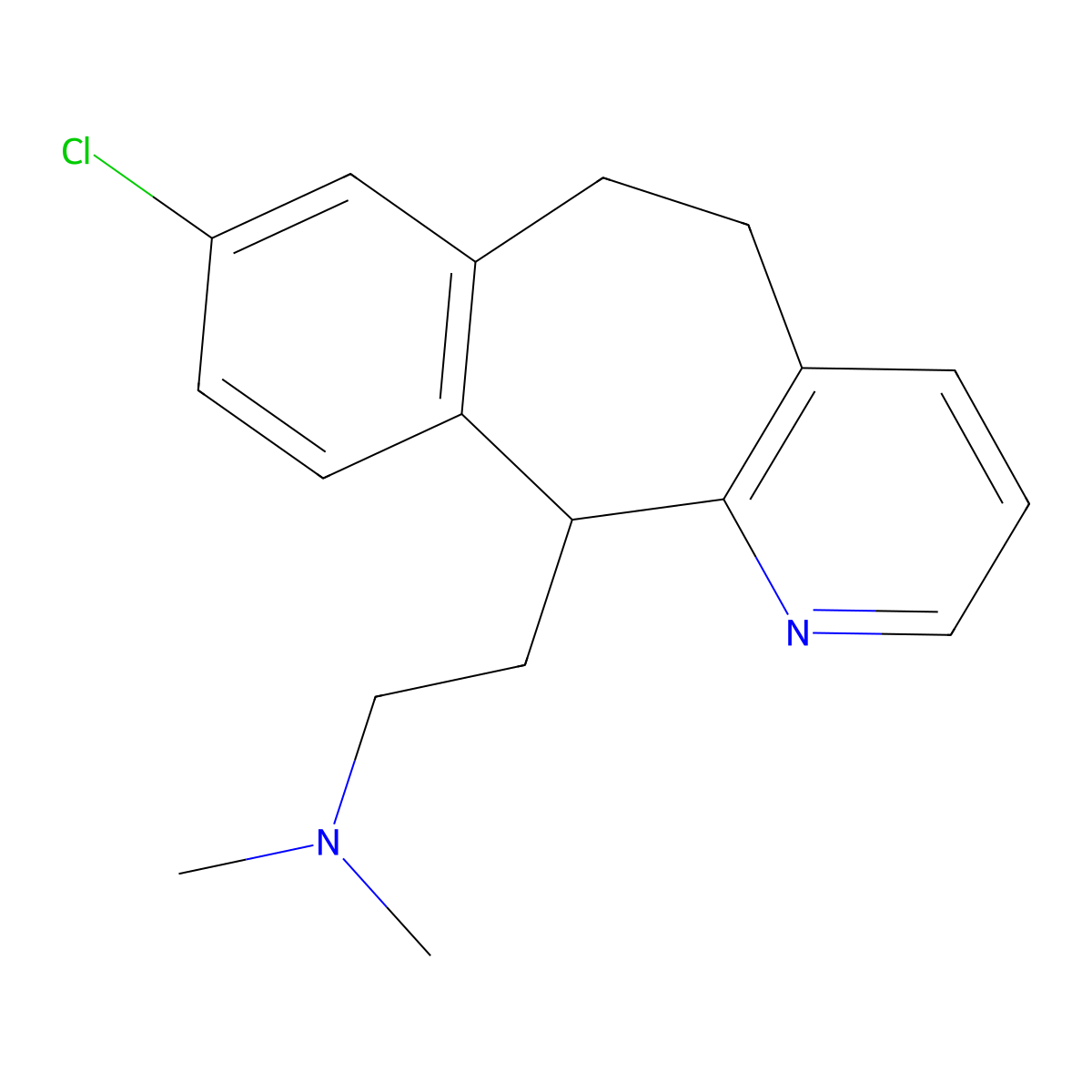 Closiramine molecular structure, CAS 47135-88-6