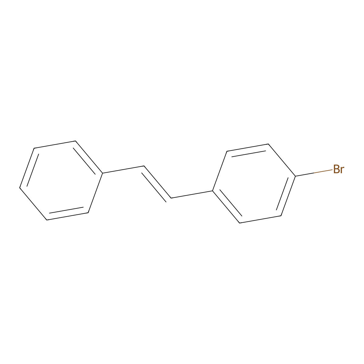 4-Bromostilbene molecular structure, CAS 4714-24-3