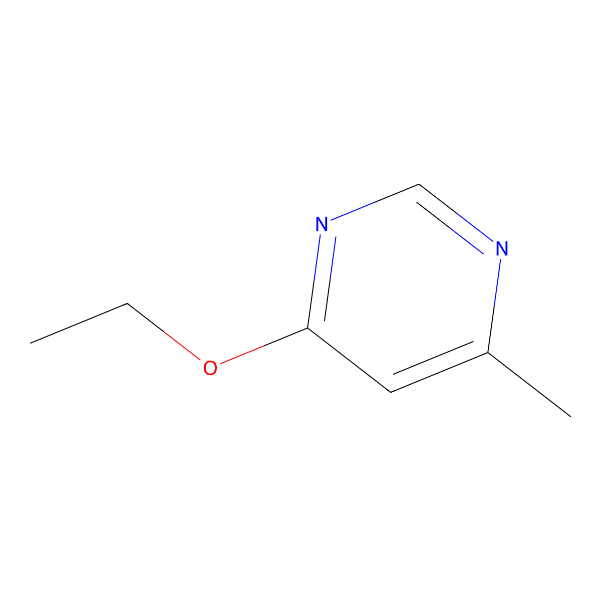 4-Ethoxy-6-methylpyrimidine molecular structure, CAS 4718-50-7