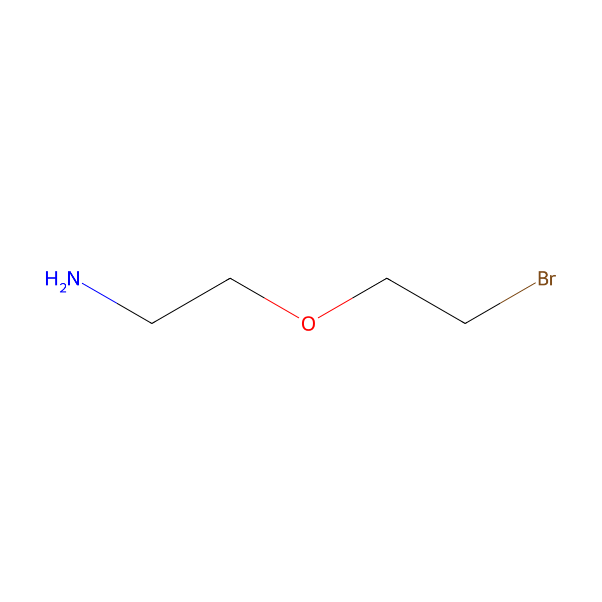 2-(2-Bromoethoxy)ethanamine molecular structure, CAS 471910-67-5