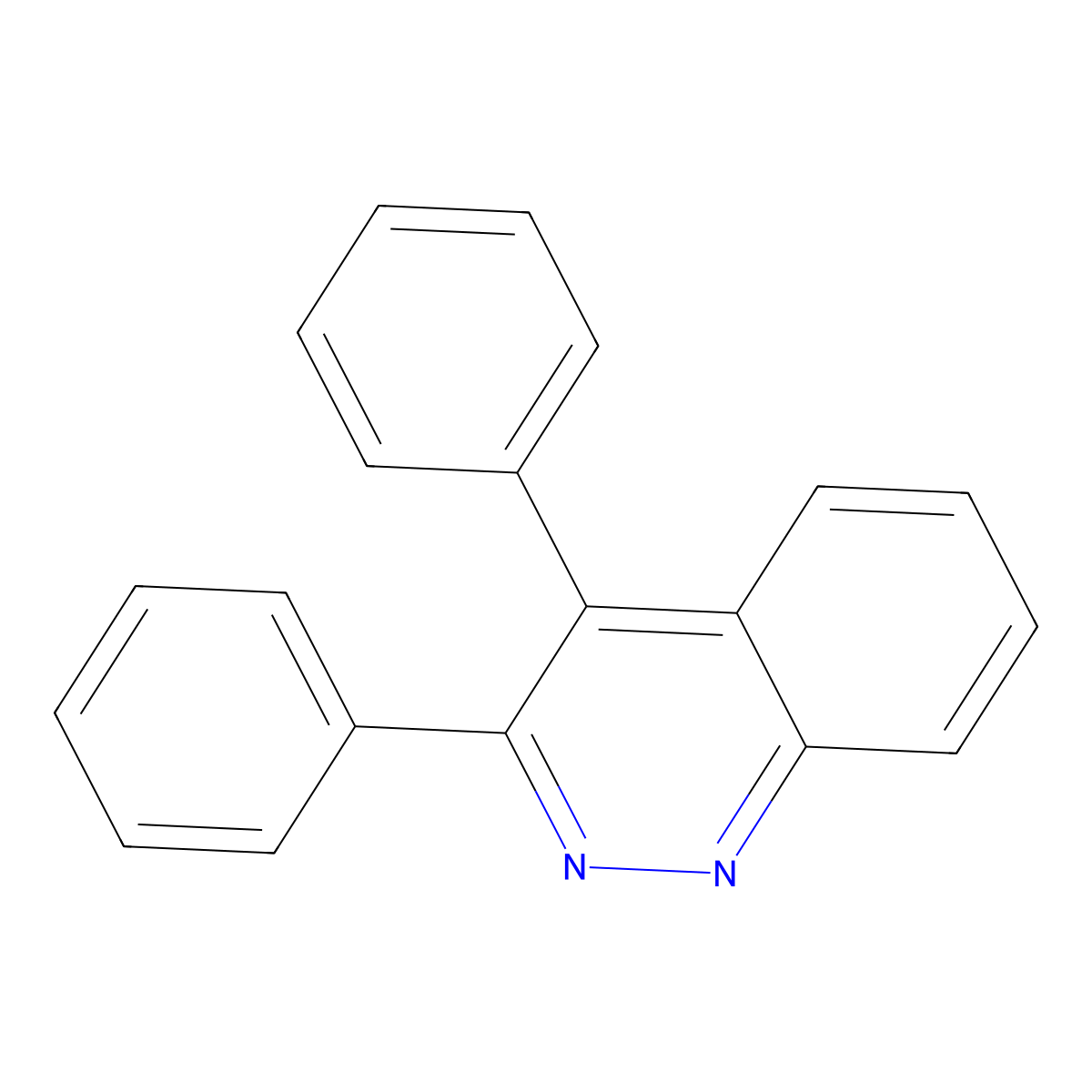 3,4-Diphenylcinnoline molecular structure, CAS 47193-42-0