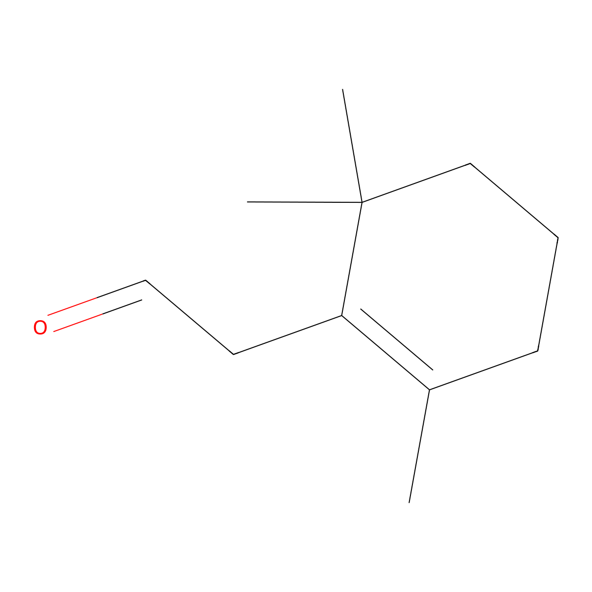 beta-HOMOCYCLOCITRAL molecular structure, CAS 472-66-2